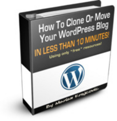 Product picture How To Clone Your Word Press Blog